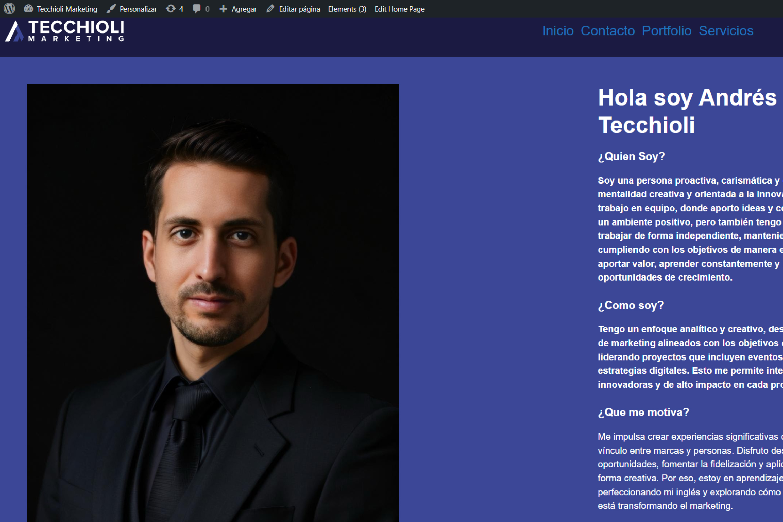 Mi sitio web: una plataforma viva, construida con estrategia y evolución constante